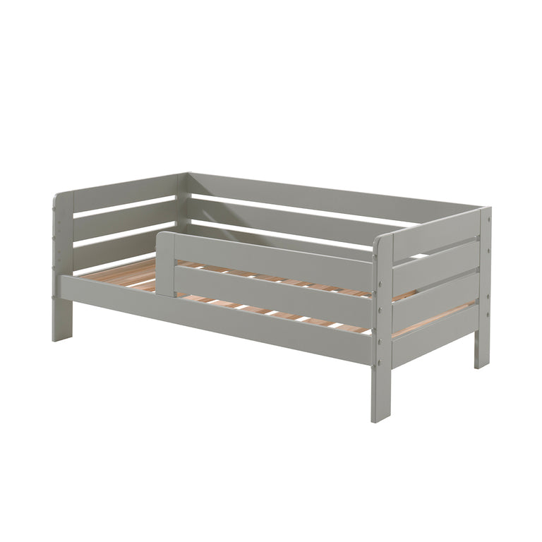 Lit 70x140 sommier inclus Vipack Ted - Gris - vue 2