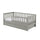 Lit 70x140 sommier et tiroir inclus Vipack Tod - Gris