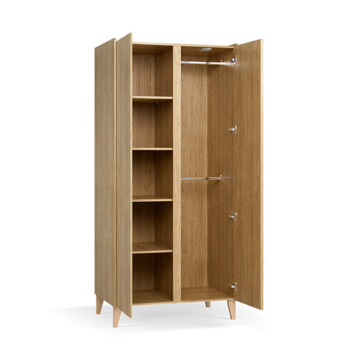 Armoire 2 portes Vox Muve Bois - vue 2