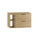 Meuble sous-vasque 80cm 2 niches plan de toilette Astrid Bois