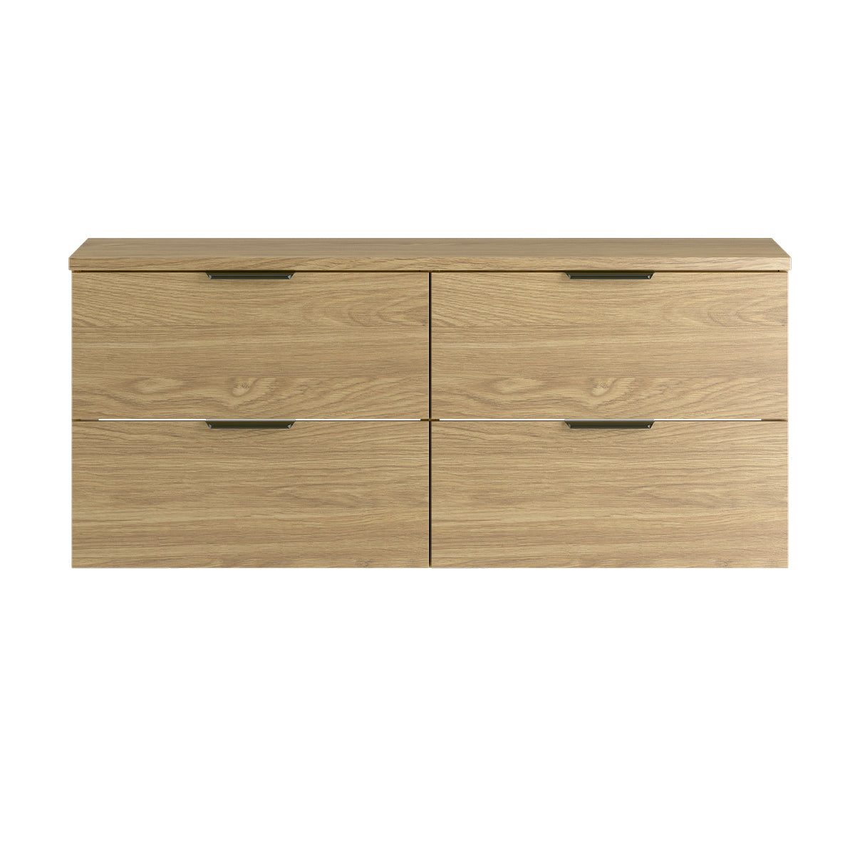 Meuble sous-vasque 120cm plan de toilette Astrid Bois - vue 2