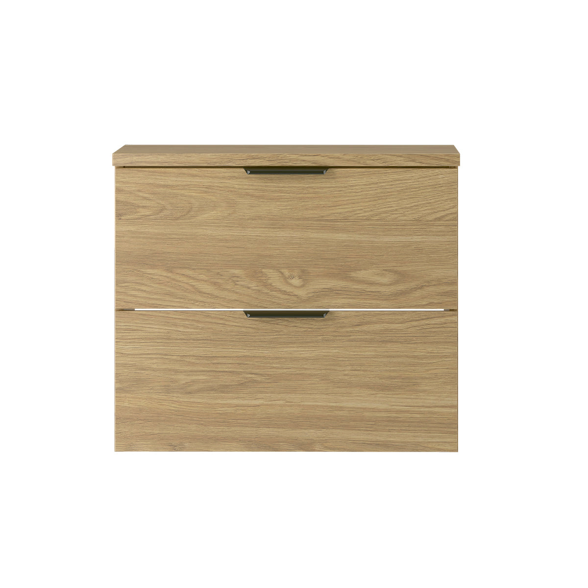 Meuble sous-vasque 60cm plan de toilette Astrid Bois - vue 2