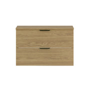 Meuble sous-vasque 80cm plan de toilette Astrid Bois