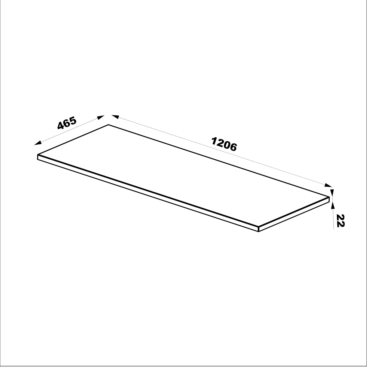Ensemble meuble double vasque 120cm et colonne Astrid Bois - vue 10