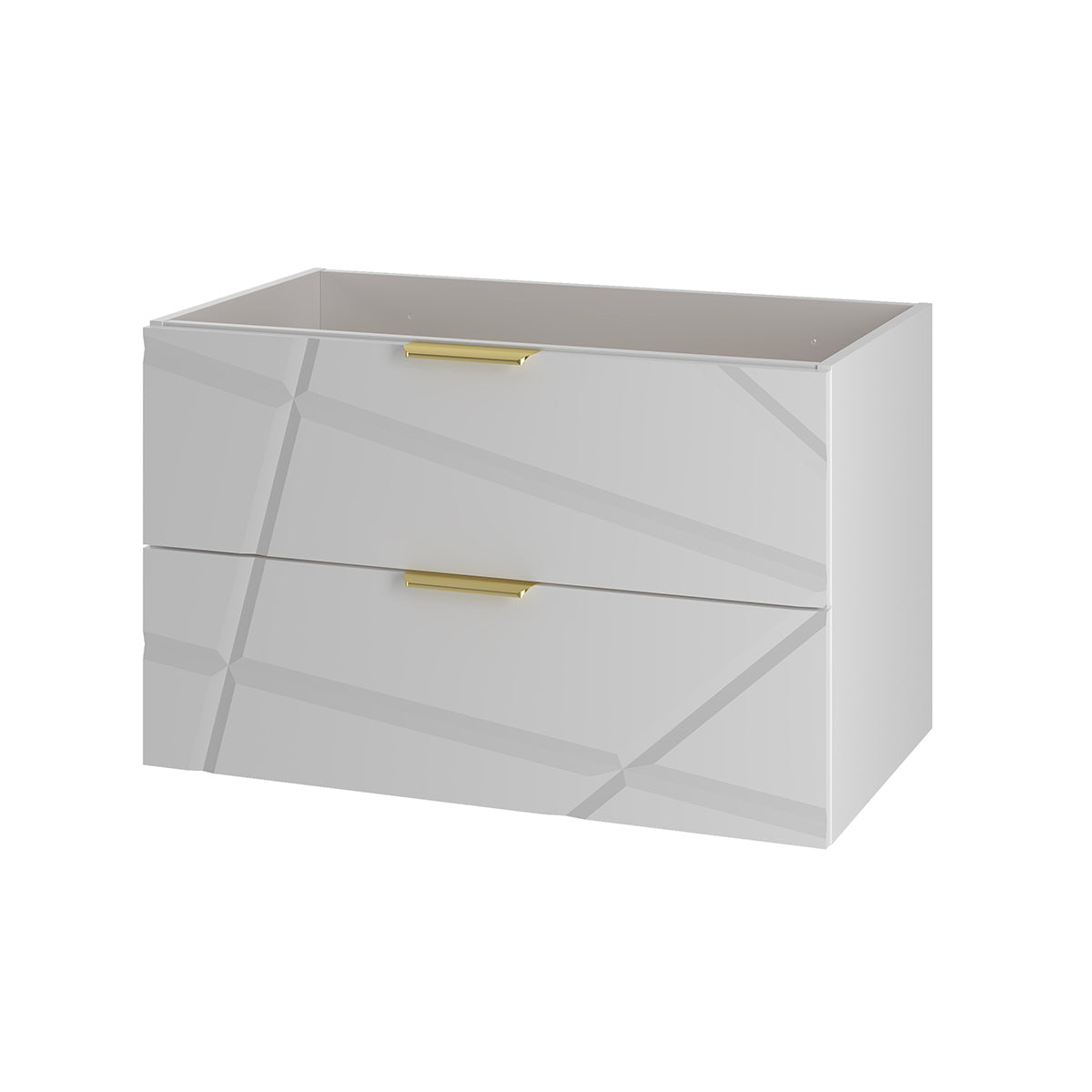 Meuble sous-vasque 80cm Aurora Blanc