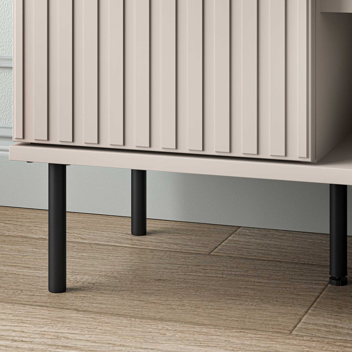 Banc meuble à chaussures 1 porte Nova Cachemire - vue 7