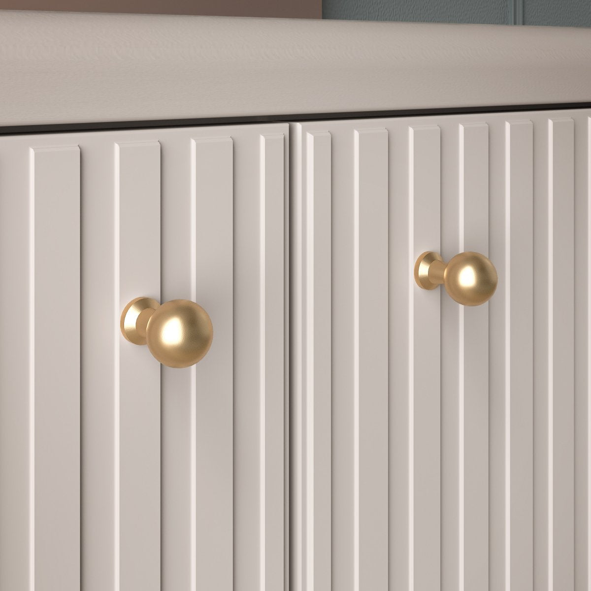 Banc meuble à chaussures 2 portes Nova Cachemire - vue 7