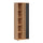 Armoire 1 porte Ezra Bois et Noir