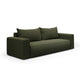 Canapé convertible 3 places coffre Bliss Vert Sapin