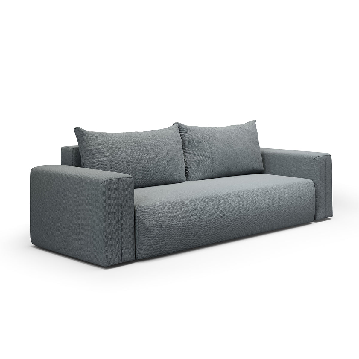 Canapé convertible 3 places coffre Bliss Gris