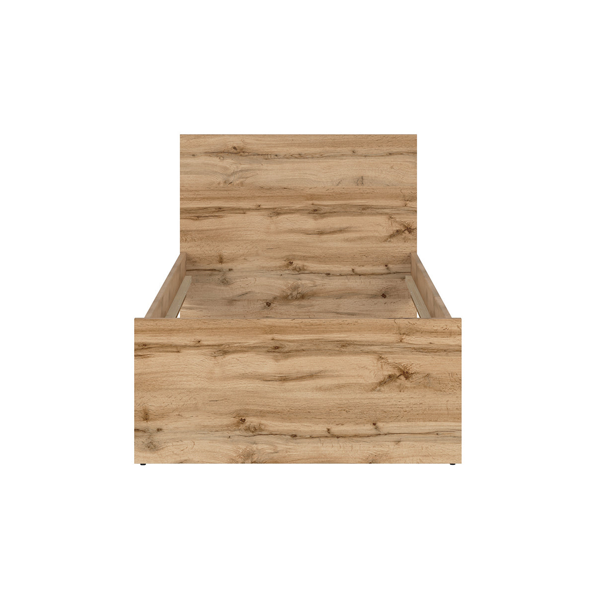Lit 90x200 June Blanc et Bois