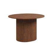 Table à manger extensible 4 à 8 places Canopée Bois foncé