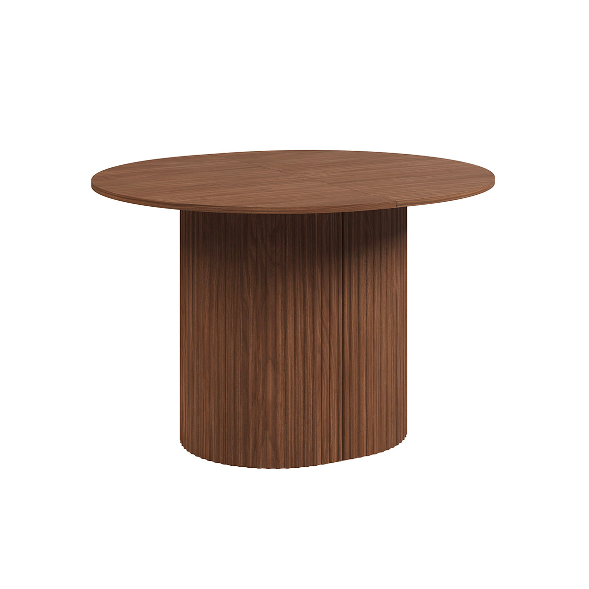 Table à manger extensible 4 à 8 places Canopée Bois foncé