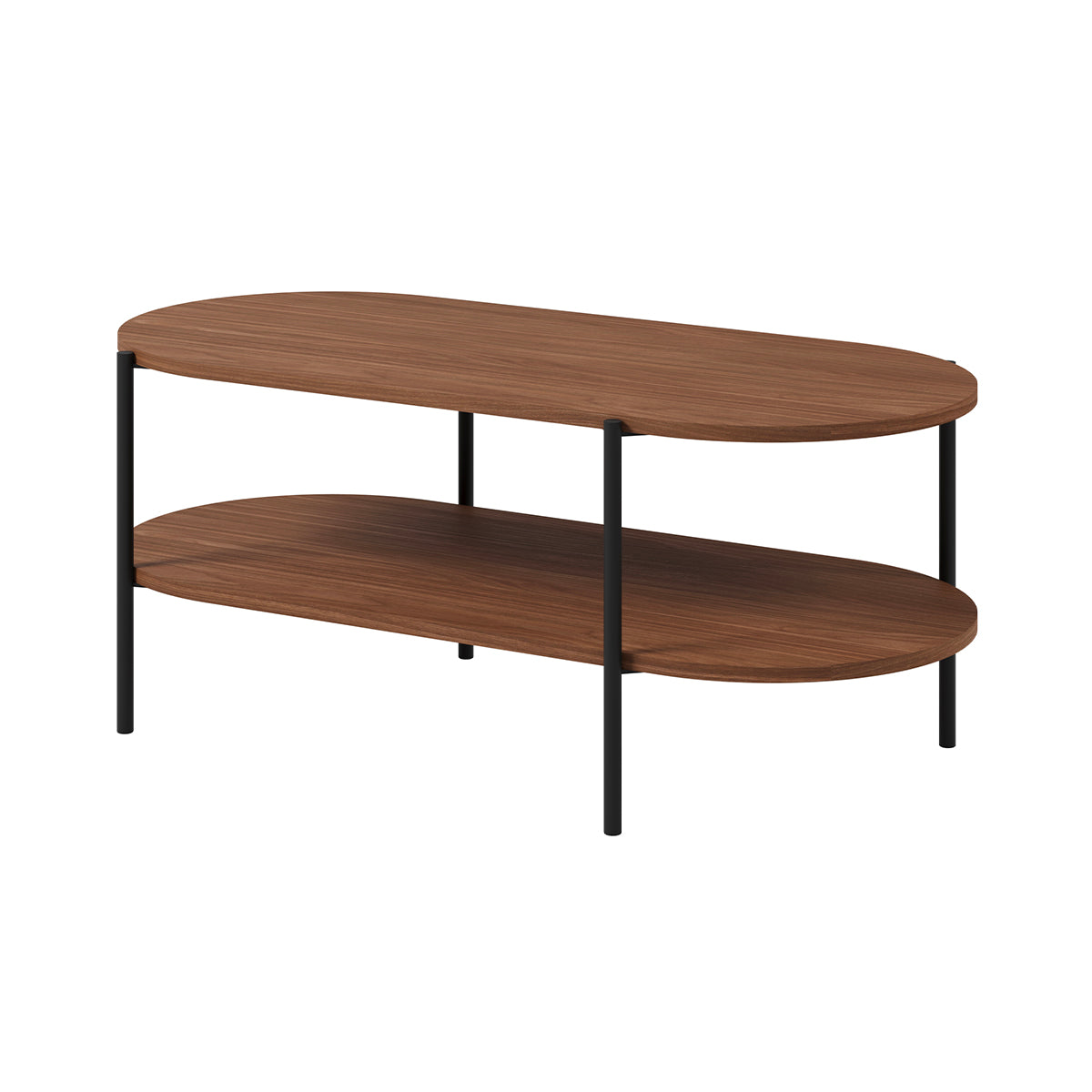 Table basse Canopée Bois foncé