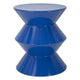 Bout de canapé 45 cm en métal Peps Bleu