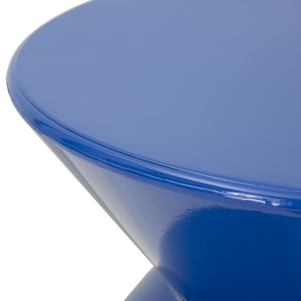 Bout de canapé 45 cm en métal Peps Bleu - vue 5