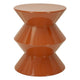 Bout de canapé 45 cm en métal Peps Orange