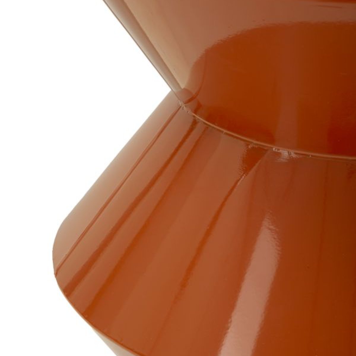 Bout de canapé 45 cm en métal Peps Orange - vue 4