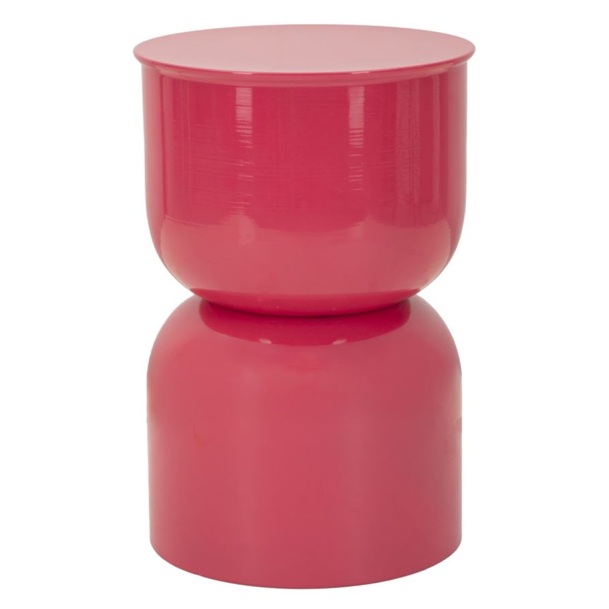Bout de canapé 46 cm en métal Karia Rose - vue 2