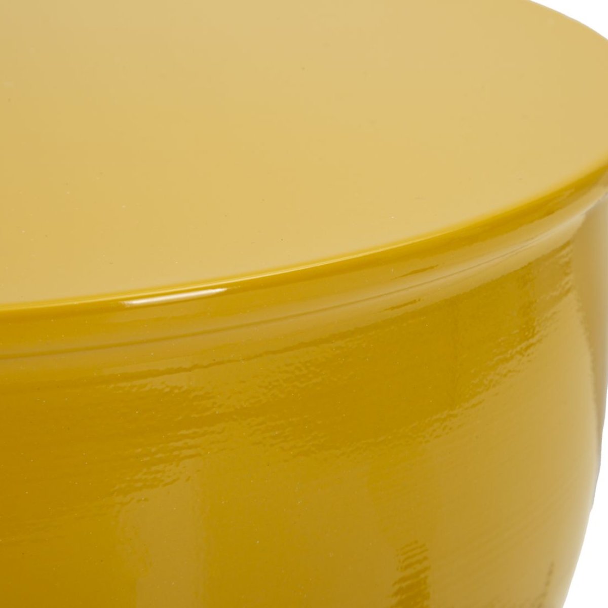 Bout de canapé 46 cm en métal Peps Jaune - vue 5