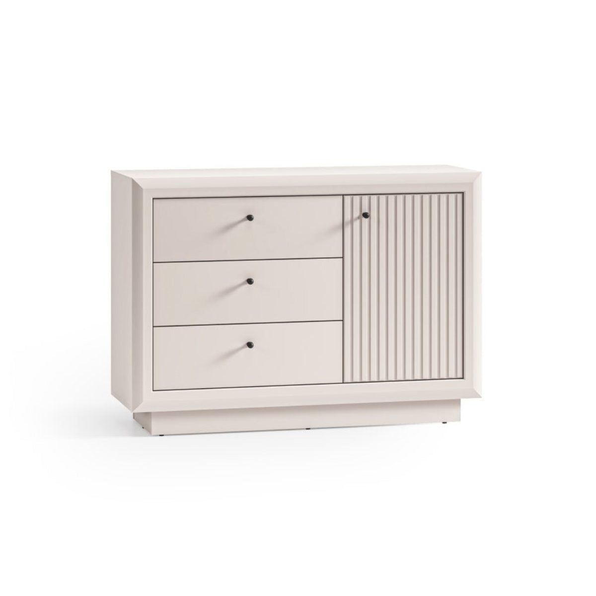 Buffet 1 porte 3 tiroirs Assia Cachemire