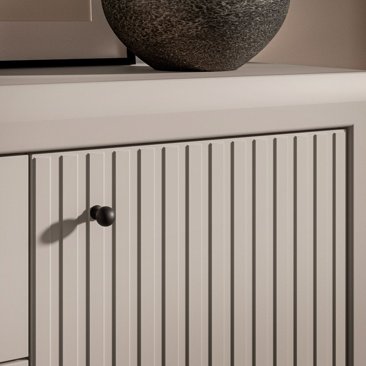 Buffet 1 porte 3 tiroirs Assia Cachemire - vue 8