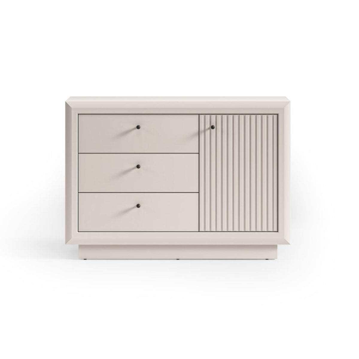 Buffet 1 porte 3 tiroirs Assia Cachemire - vue 9