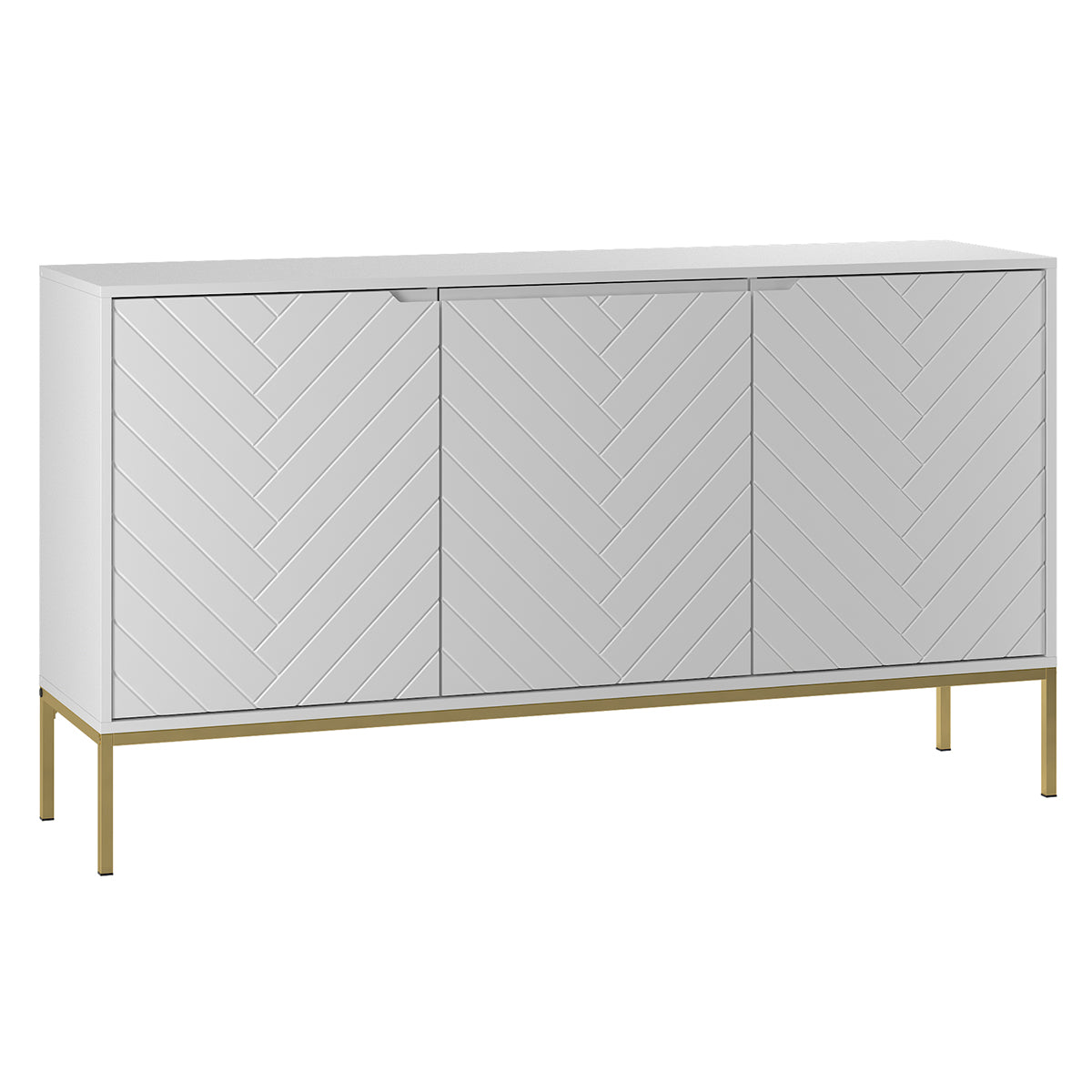Buffet 3 portes Daria Blanc
