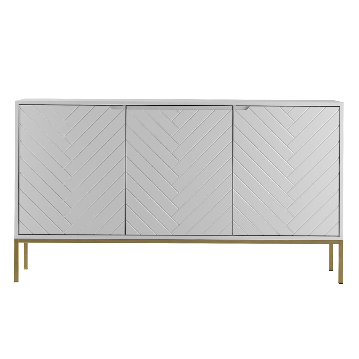 Buffet 3 portes Daria Blanc - vue 2