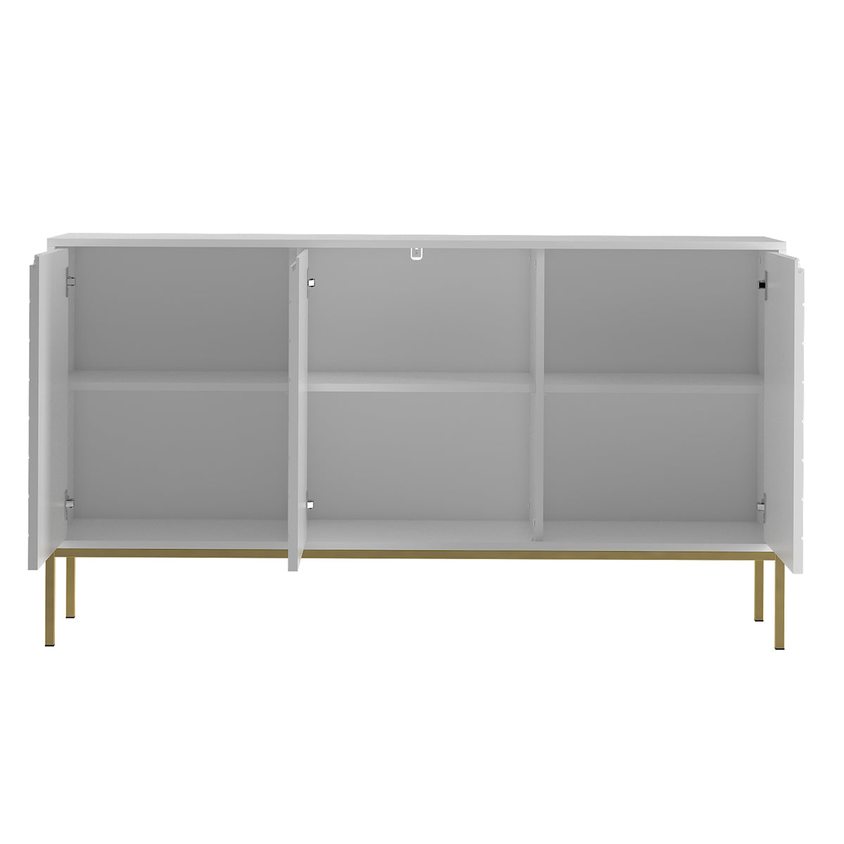 Buffet 3 portes Daria Blanc - vue 3