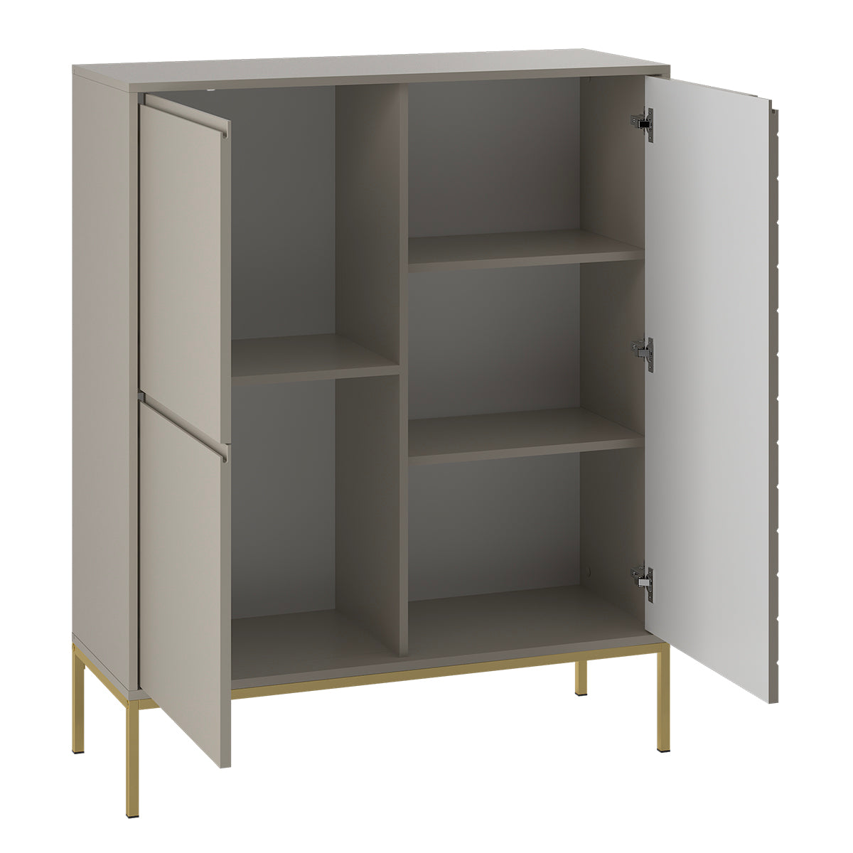 Buffet haut 3 portes Daria Cachemire - vue 3