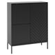 Buffet haut 3 portes Daria Noir