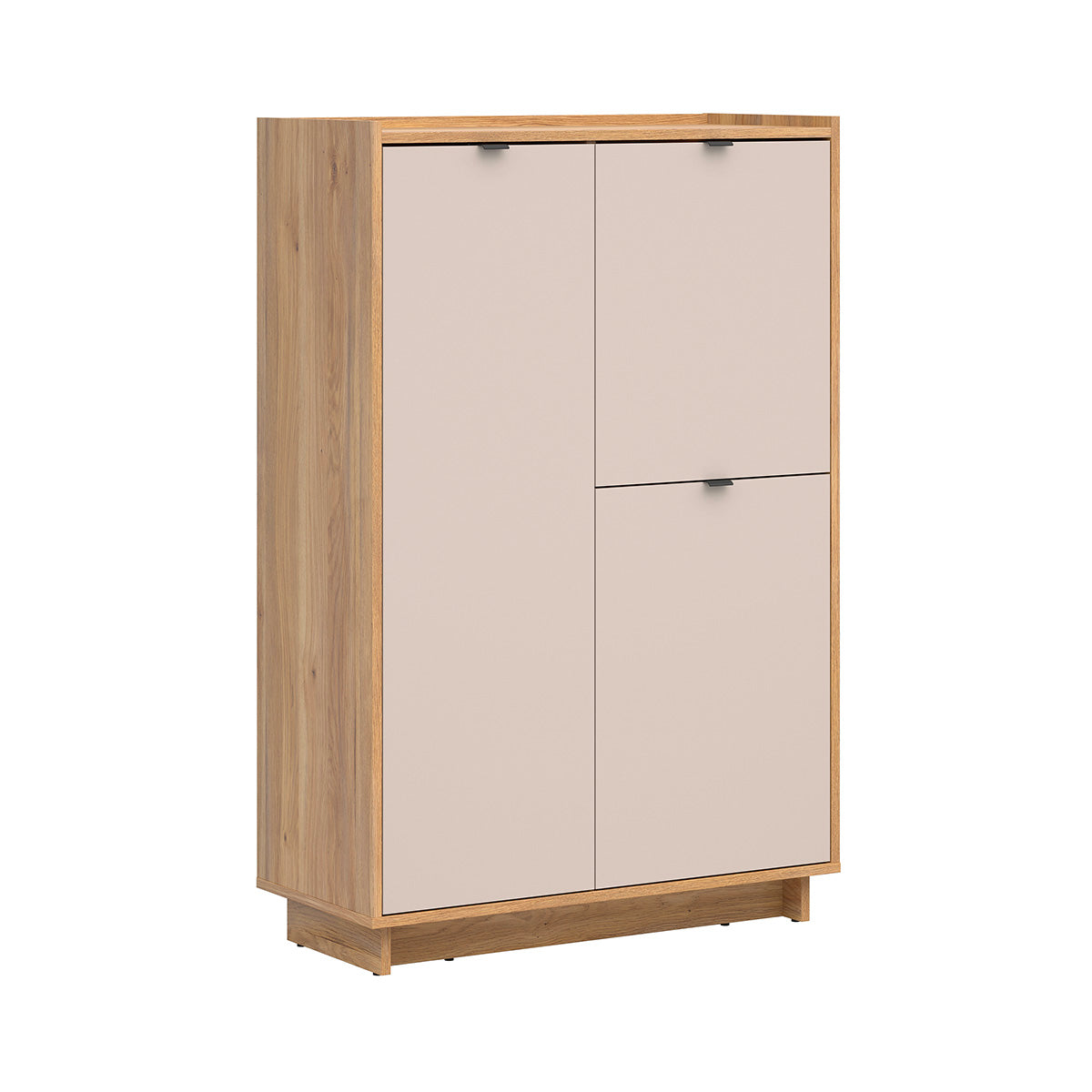 Buffet haut 3 portes Donna Cachemire et Bois
