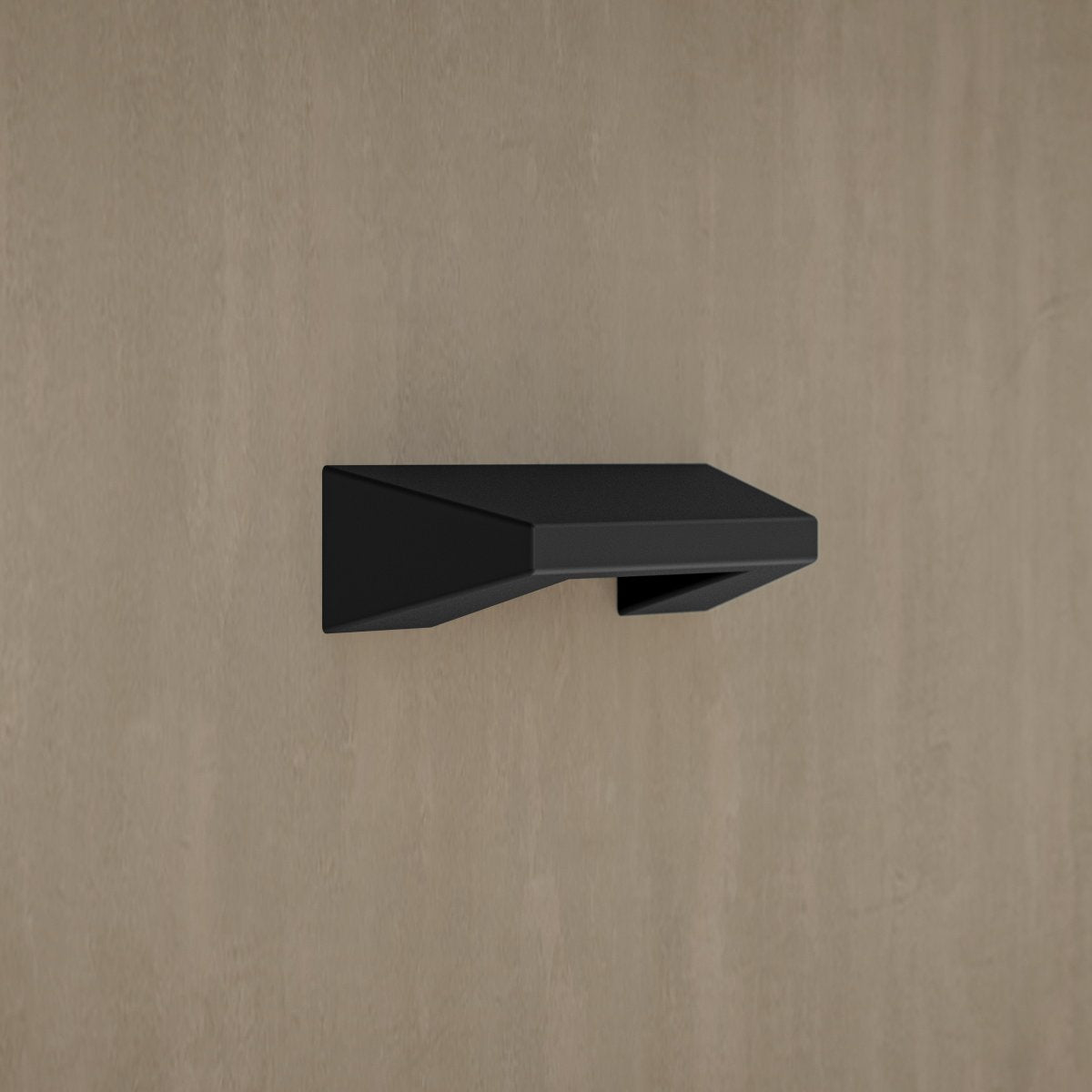 Bureau 1 porte 1 tiroir Zoran Noir et Bois - vue 6