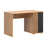 Bureau 1 porte Ezra Bois et Noir