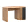 Bureau 1 porte Ezra Bois et Noir