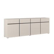 Buffet 4 portes 4 tiroirs Lilia Cachemire