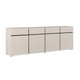 Buffet 4 portes 4 tiroirs Lilia Cachemire