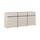 Buffet 3 portes 3 tiroirs Lilia Cachemire