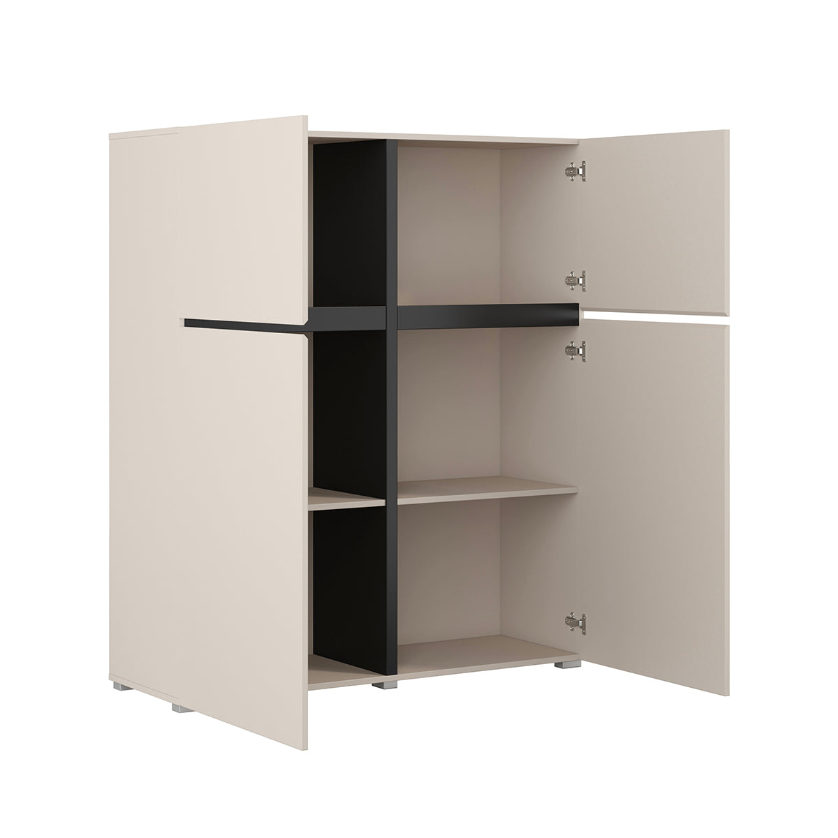 Buffet haut 4 portes Lilia Cachemire - vue 4