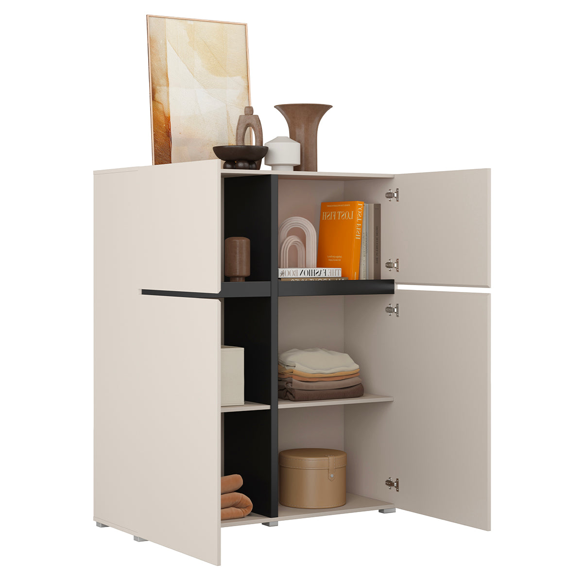 Buffet haut 4 portes Lilia Cachemire - vue 5