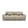Canapé 3 places convertible avec coffre Vittoria Beige chiné