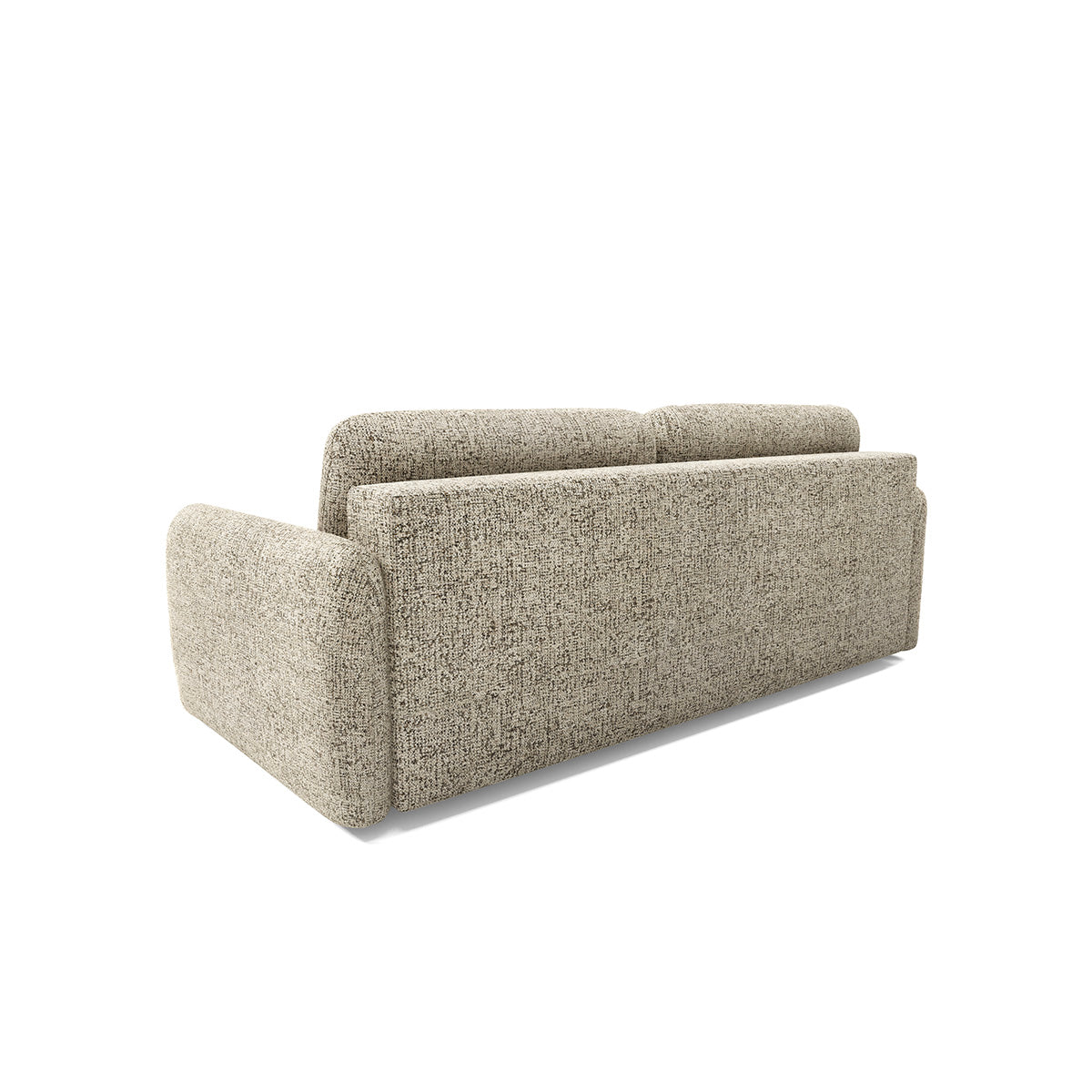 Canapé 3 places convertible avec coffre Vittoria Beige chiné - vue 5