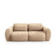 Canapé convertible 3 places avec coffre Camilla Beige