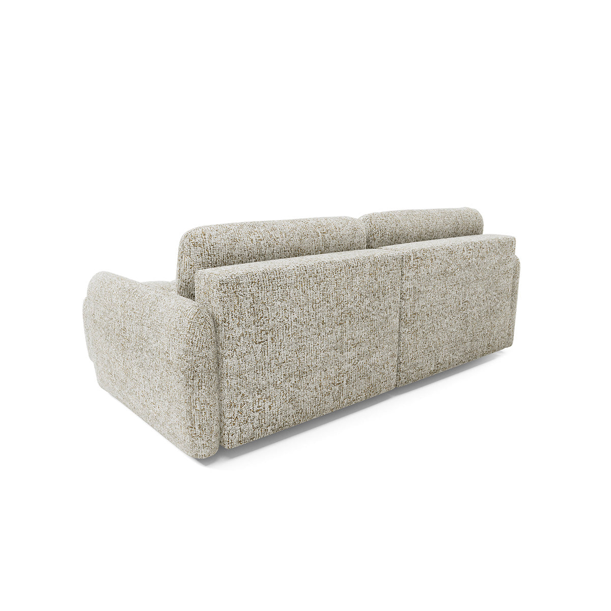Canapé d'angle réversible convertible Vittoria Gris chiné - vue 5
