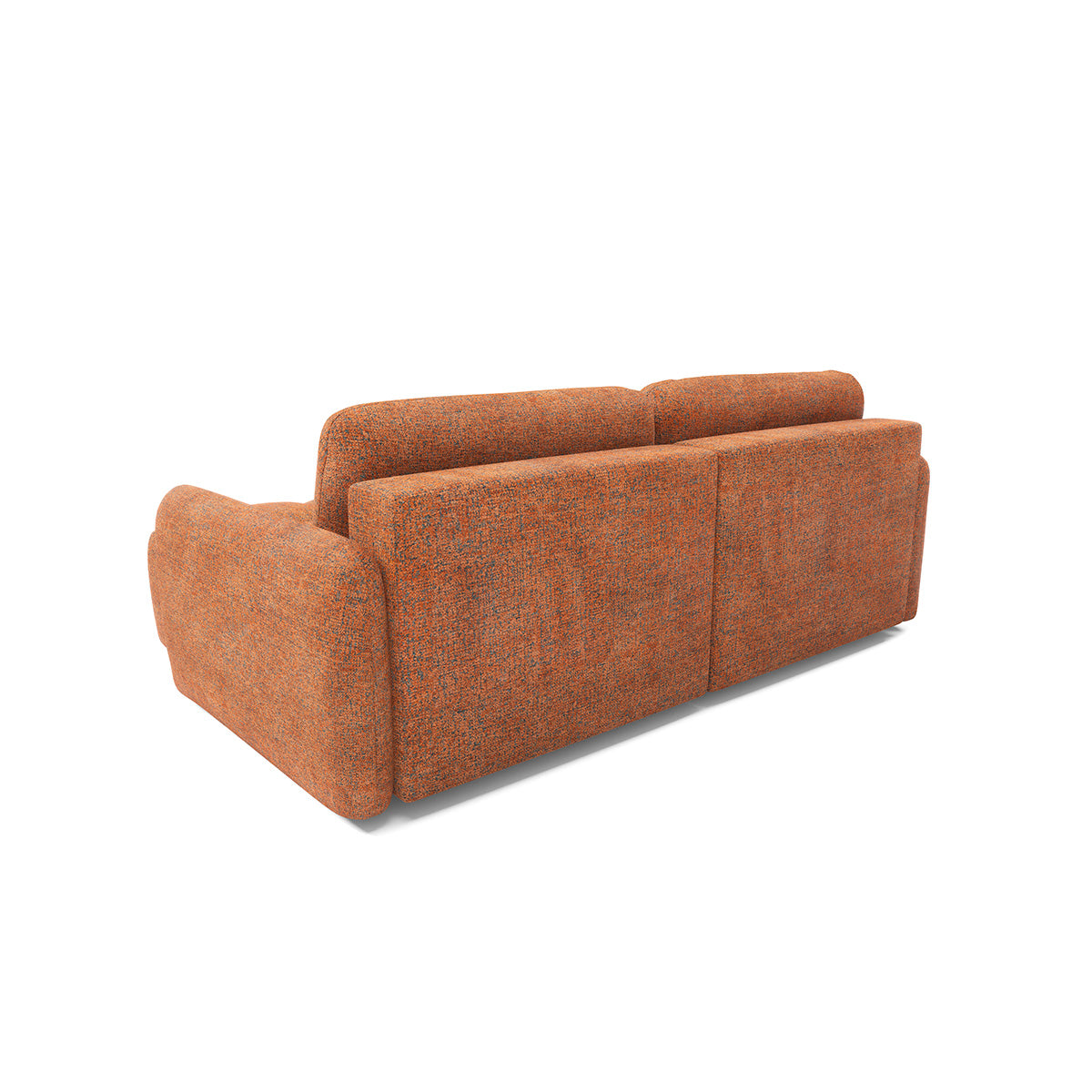 Canapé d'angle réversible convertible Vittoria Orange - vue 5