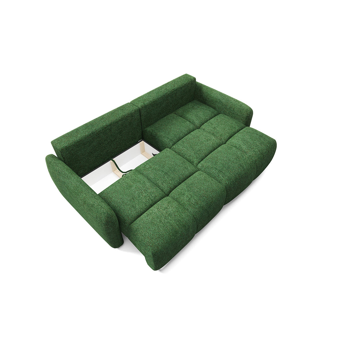 Canapé d'angle réversible convertible Vittoria Vert - vue 6