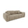 Canapé convertible 3 places avec coffre Livio Beige