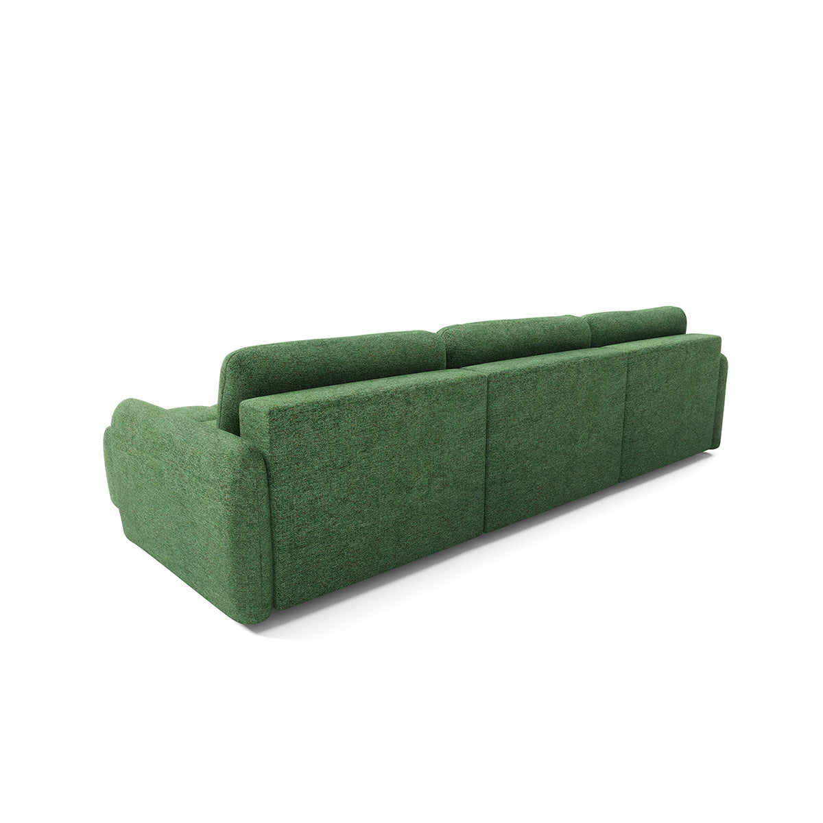 Canapé en U 5 places convertible avec coffre Vittoria Vert - vue 5