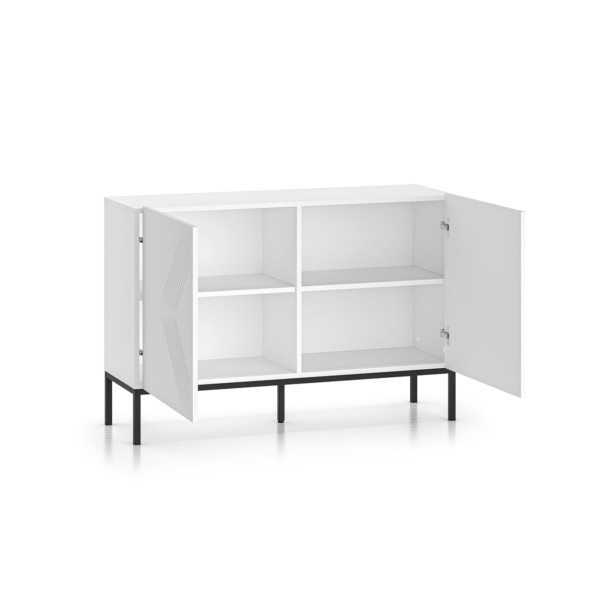 Buffet 2 portes Aura Blanc - vue 3